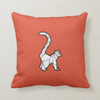 Origami Lemur Pillow