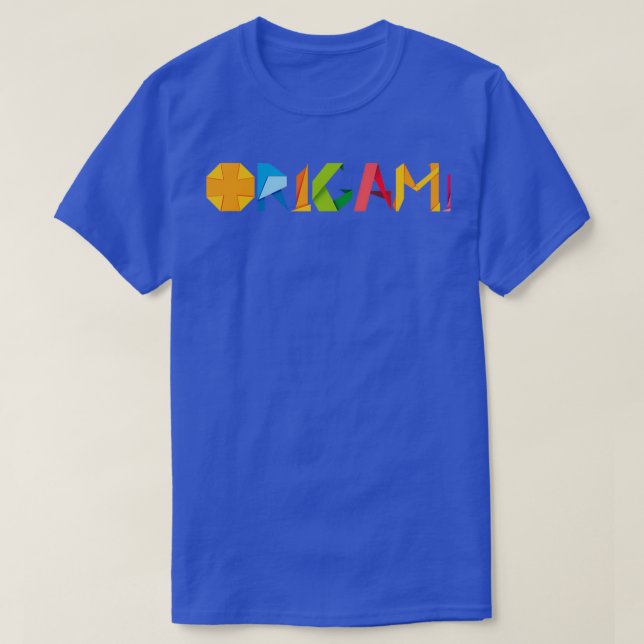 Origami letters T-Shirt (Design Front)