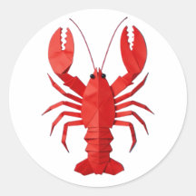 Origami lobster