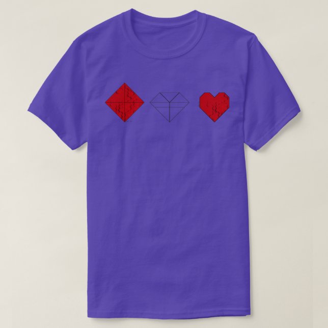 Origami Love 5 T-Shirt (Design Front)