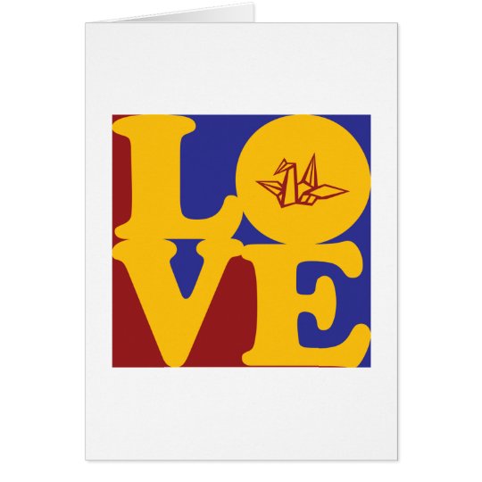 Origami Love Card
