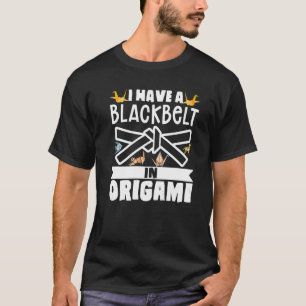Origami Master Paper Folding Craft Crane I Have A T-Shirt