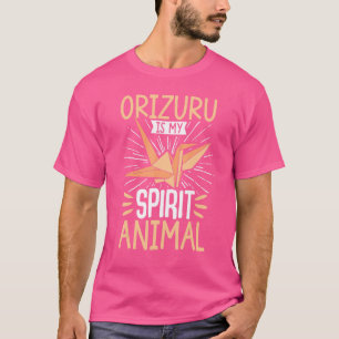 Origami Master Paper Folding Craft Crane Orizuru I T-Shirt
