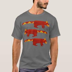 Origami Master Paper Folding Craft Crane Red Panda T-Shirt