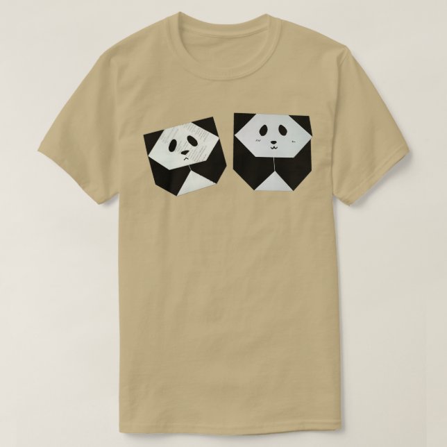 Origami panda 3 T-Shirt (Design Front)