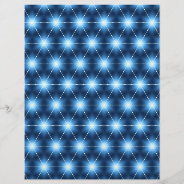 Origami Paper Blues Customisable Hobby Art (Front)