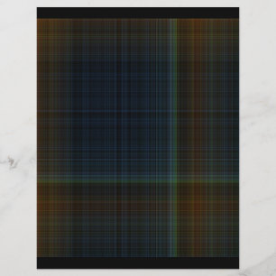 Origami Paper Dark Plaid Customisable Hobby Art