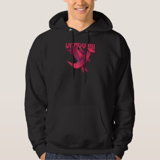 Origami Paper Dragon – Origami Polygon Japanese Fo Hoodie