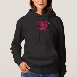 Origami Paper Dragon – Origami Polygon Japanese Fo Hoodie