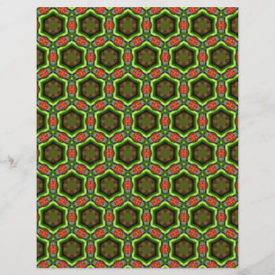 Origami Paper Red Green Customisable Hobby Art