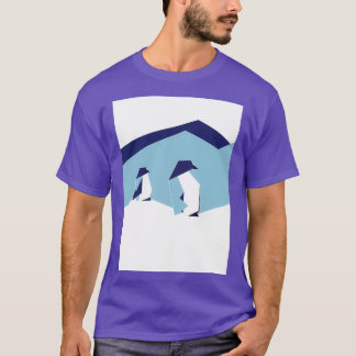 origami pengiuns T-Shirt