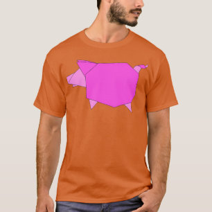 Origami Pig 7 T-Shirt
