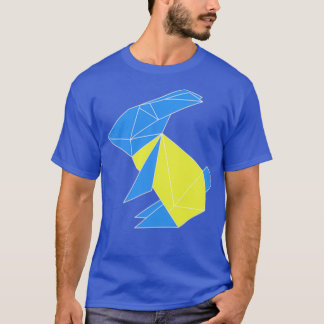 Origami Rabbit To The Moon T-Shirt