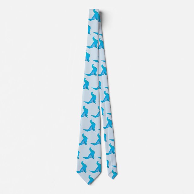 Origami Seal  Summer Tie (Front)