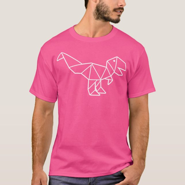 Origami T-Rex T-Shirt (Front)