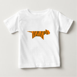 Origami Tiger baby T-shirt