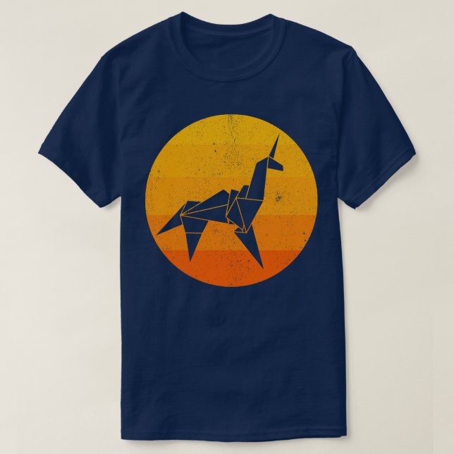 Origami Unicorn T-Shirt (Design Front)