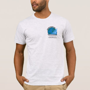 'Origin Charters' Boat Captain Ash Vivid Printing T-Shirt