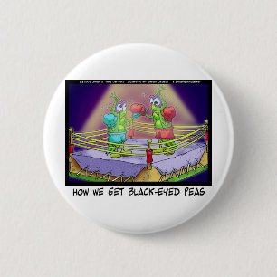 Origin Of Black Eye Peas Funny Boxing Tees/Gifts 6 Cm Round Badge