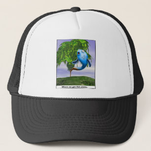 Origin OF Fishsticks Funny Tees & Gifts Trucker Hat