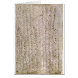 ORIGINAL 1215 Magna Carta British Library