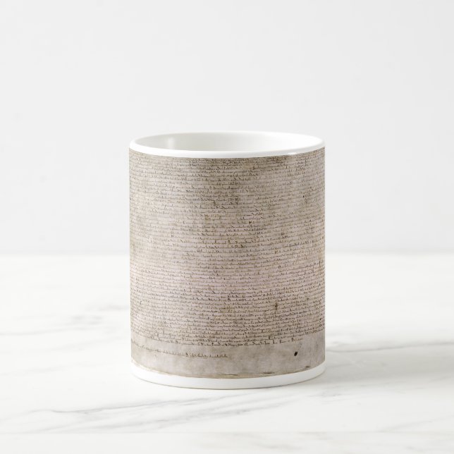 ORIGINAL 1215 Magna Carta British Library Coffee Mug (Center)