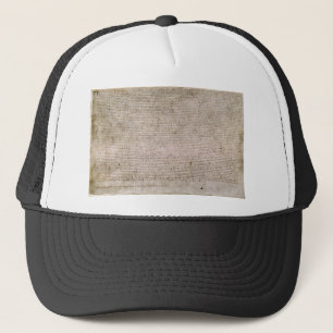 ORIGINAL 1215 Magna Carta British Library Trucker Hat