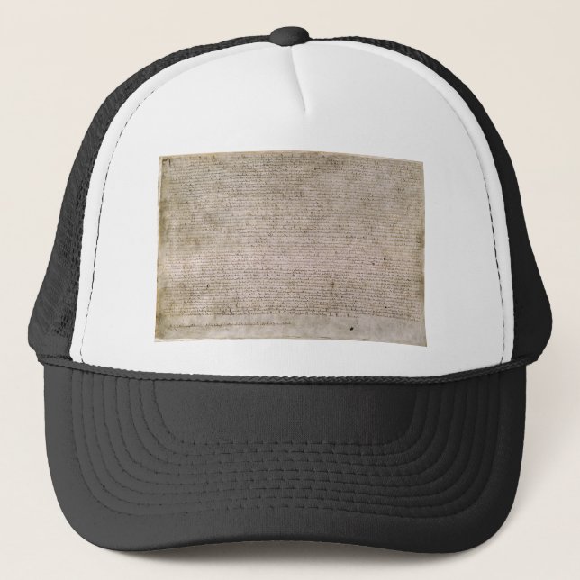 ORIGINAL 1215 Magna Carta British Library Trucker Hat (Front)