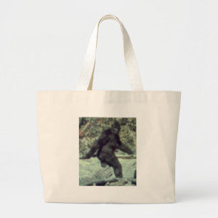 ORIGINAL 1967 BIGFOOT SASQUATCH PHOTO LARGE TOTE BAG