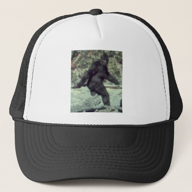 ORIGINAL 1967 BIGFOOT SASQUATCH PHOTO TRUCKER HAT (Front)