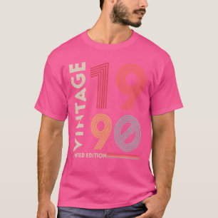 Original 1990 Vintage Vintage Retro Anniversary fr T-Shirt