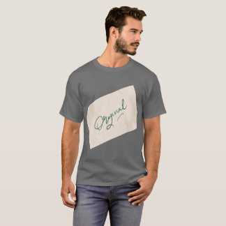 Original 1 Dark Grey Men's Basic T-shirt