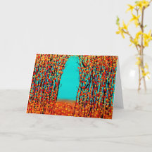 original abstract art Autumn Colour