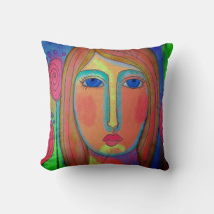 Original Abstract Art Cushion