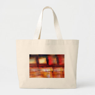 Original Abstract Art Large Tote Bag