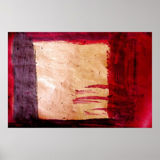 Original Abstract Art Print - Rothko Style (Front)