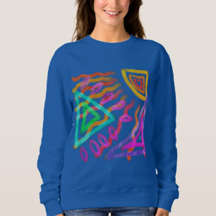 Original Abstract Art to Wear Sweatshirt