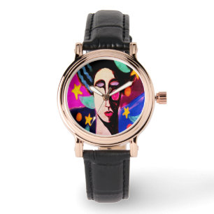 Original Abstract Art to Wear Watch