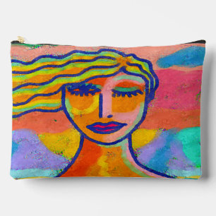 Original Abstract Art Zipper Pouch