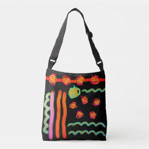 Original Abstract Digital Painting on Tote