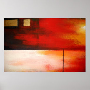 Original Abstract Painting Art Poster Modern