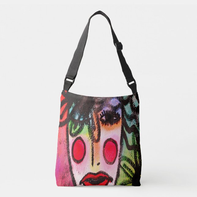 Original Abstract Painting Tote (Front)