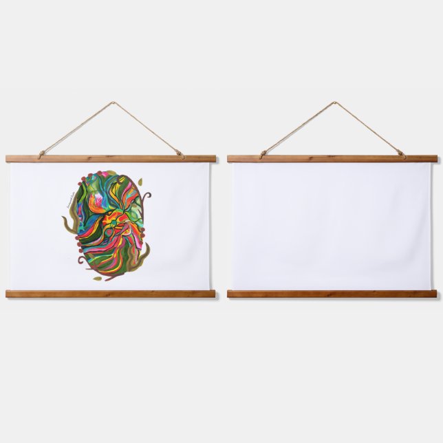 Original Abstract Portal Pattern Hanging Tapestry (Double)