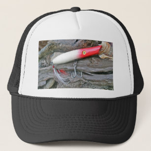 Original AJS Pencil Popper Fishing Lure Trucker Hat