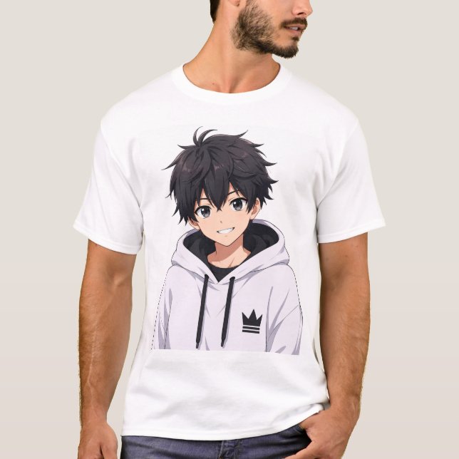 original Anime Style T-shirt (Front)