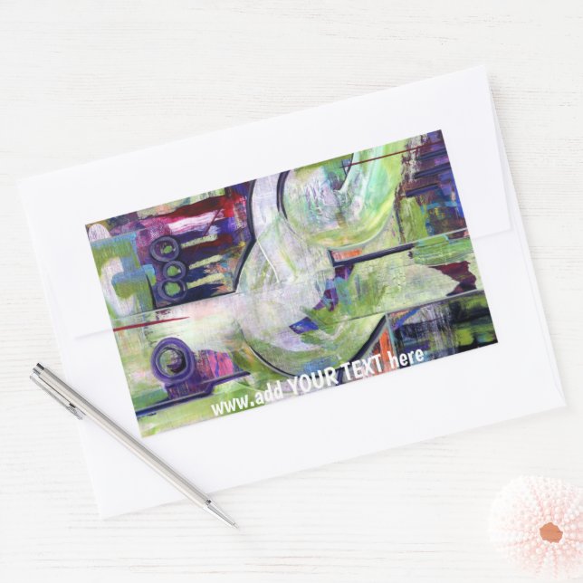 Original Art Customisable Stickers (Envelope)