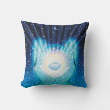 Original Art - Healing Radiating Hands Navy
