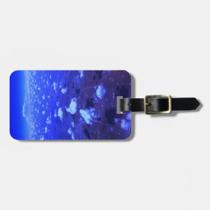 Original art: "the higher sheep wander" luggage tag