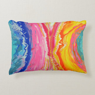 Original art When Worlds collide Decorative Cushion