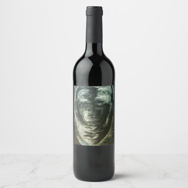 Original art wine label  (Front)